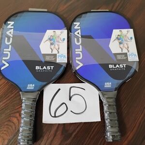 Vulcan Blast Graphite Pickleball Paddle WALVBLST-BLU Set Of (2)